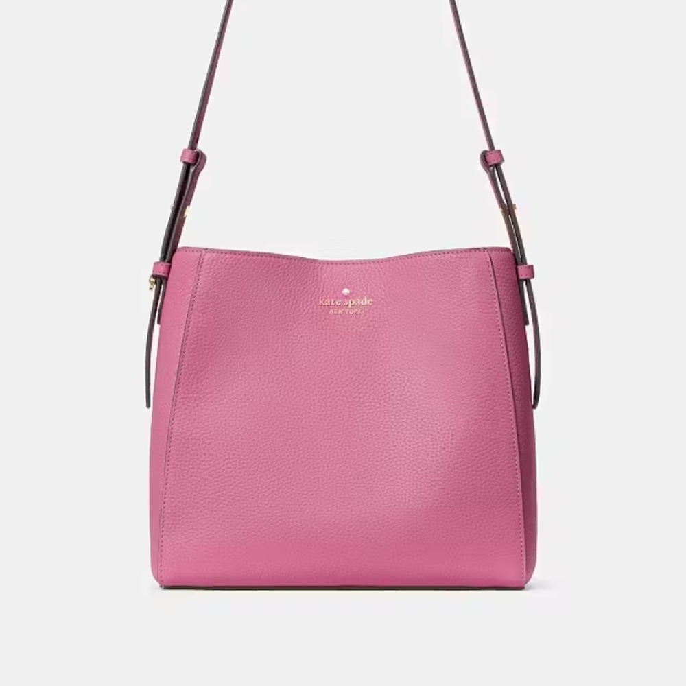 Kate Spade Hot Pink Leather Shoulder Bag 💓